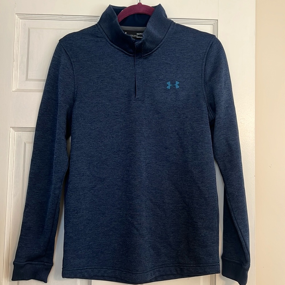 Under Armour ColdGear half zip mock neck